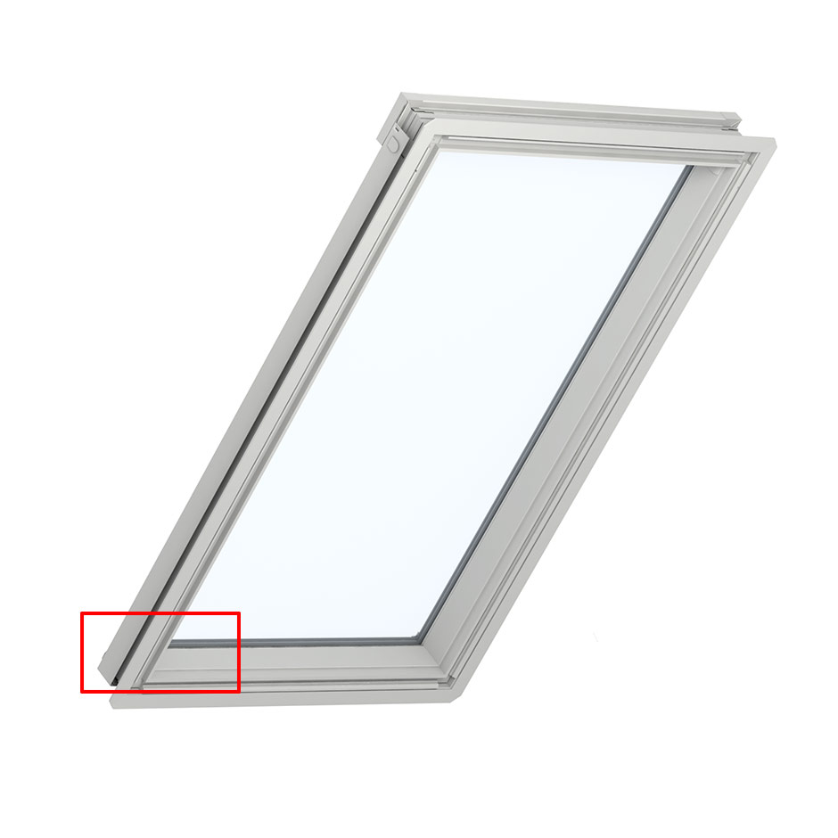 fixed skylight identification plate