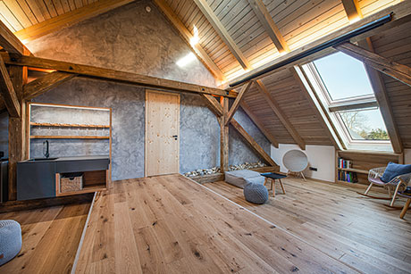 Reconstruction of a former manor house in Buchlovské vrchy - Architect: Luděk del Maschio; Photos: Royal Pictures s.r.o., Kunovice