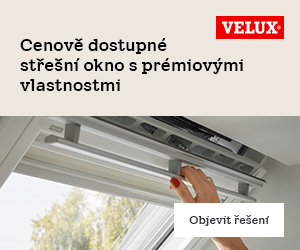 Střešní okno VELUX s prémiovými vlastnostmi