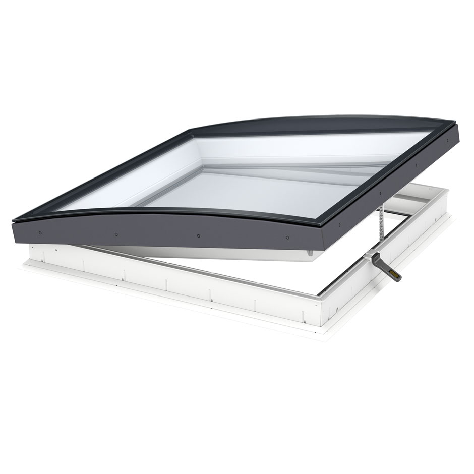 Designový světlík VELUX se zaobleným sklem
