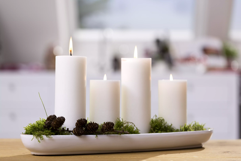 VELUX jumta logi, Ziemassvētki, Ziemassvētku rotājumi, sveces
