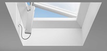 VELUX kupola, električna ventilacija