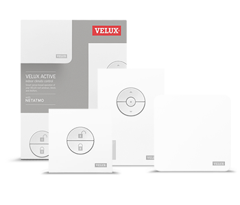 Velux Window Control Systems VELUX ACTIVE smart home control for solar-powered and electric skylights