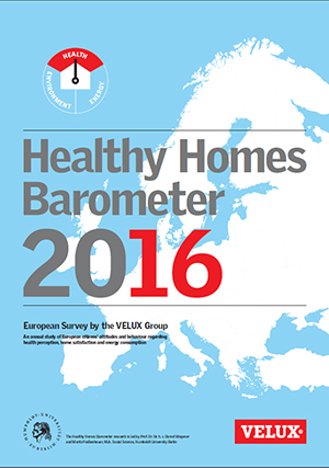 Healthy Homes Barometer 2016 | Onderzoek naar de gezondheid in gebouwen uit 2016