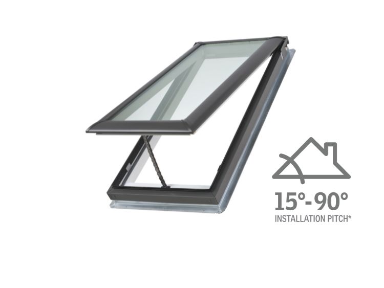 manual opening skylight for pitched roofs