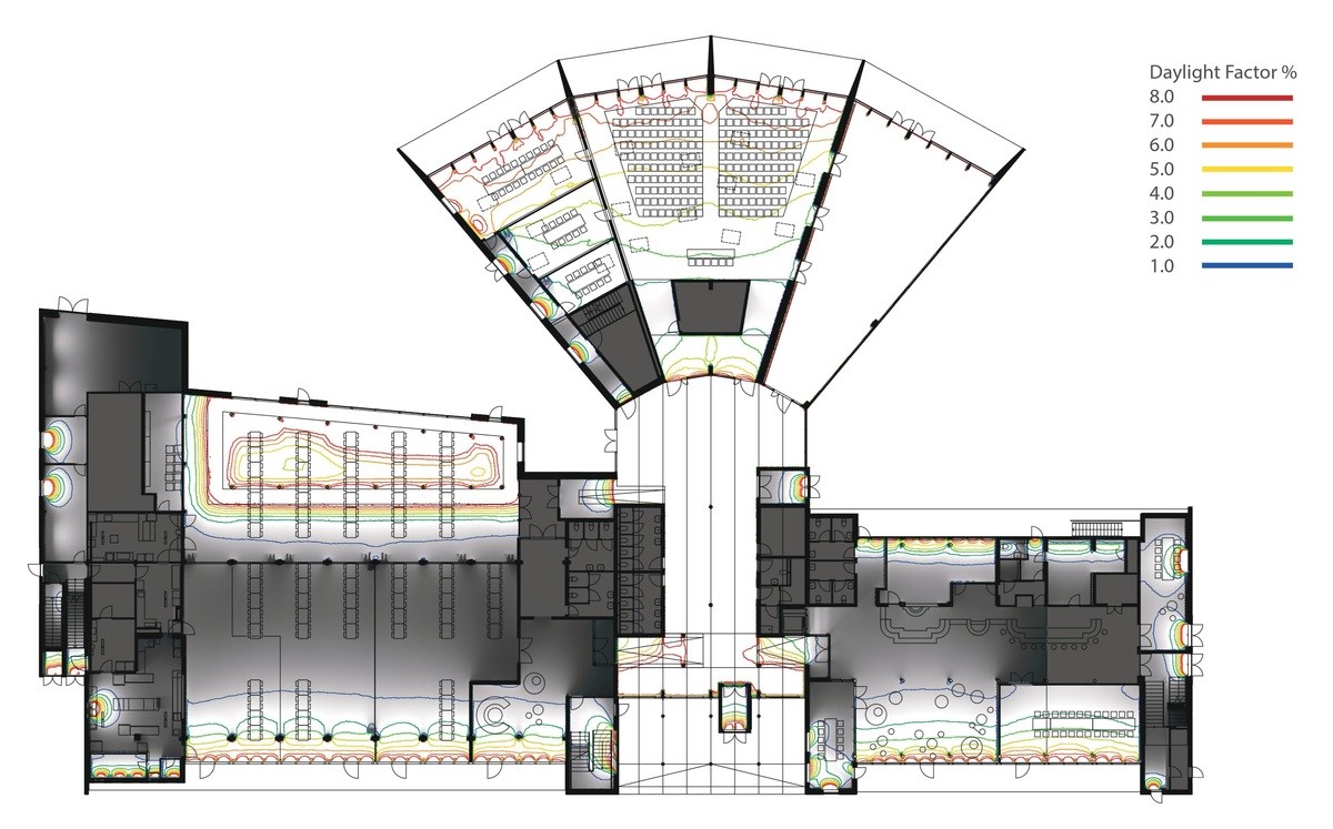 Green Solution House - Daylight Factor