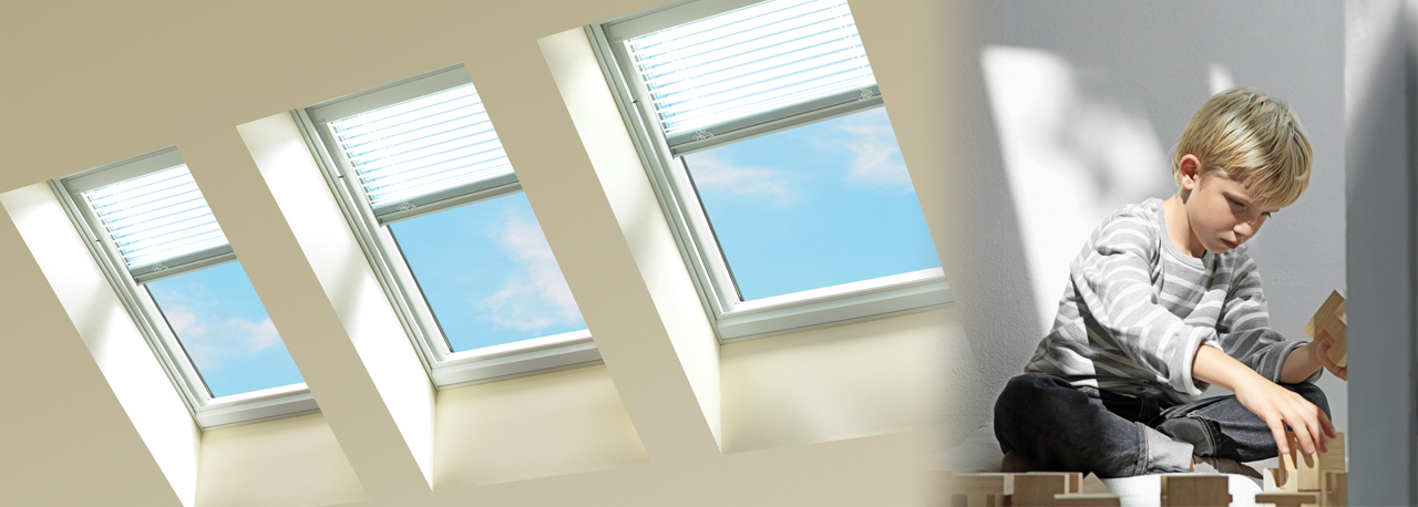 VELUX Skylight Blinds Factory Installed Special Order