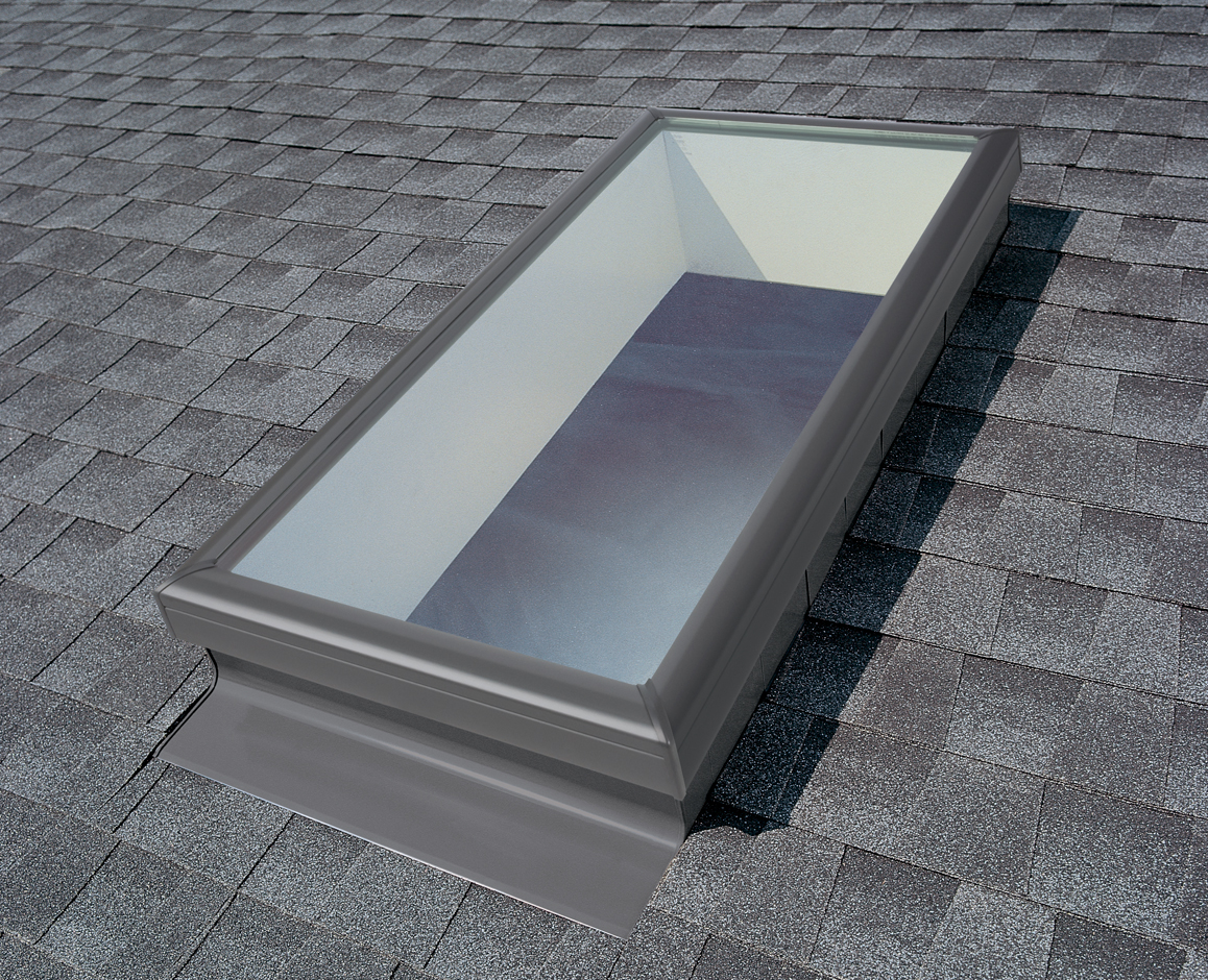 VELUX Deck Mount Tile Roof Aluminum Flashing Kit for Skylights VELUX Deck Mount Tile Roof Aluminum Flashing Kit for Skylights