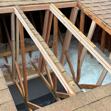 VELUX skylight rough opening measurement