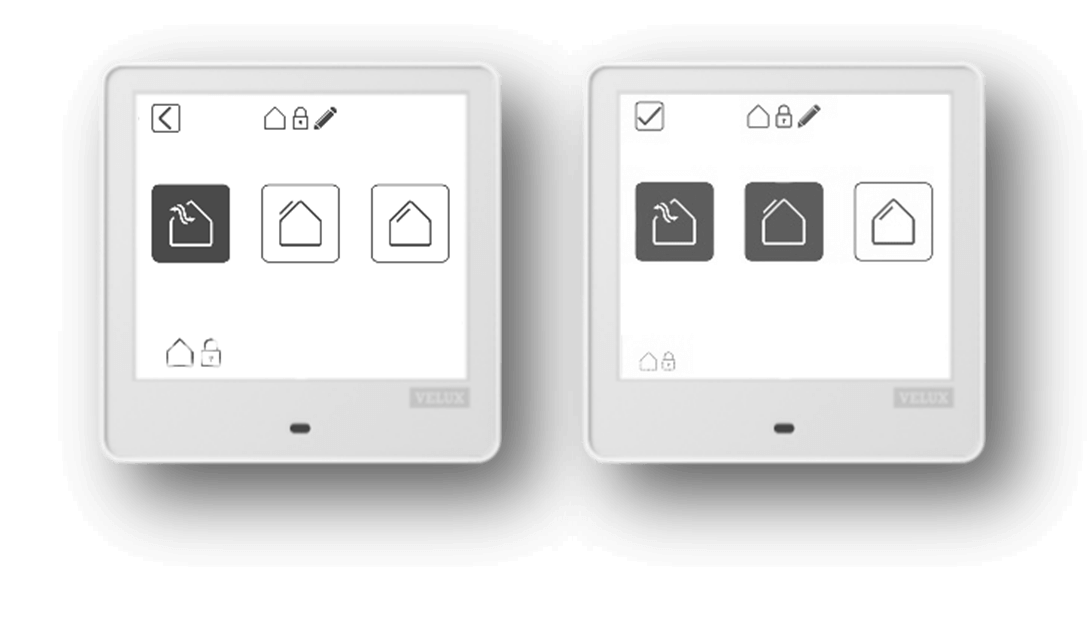 VELUX Touch - Modificare Chiudi tutti i prodotti