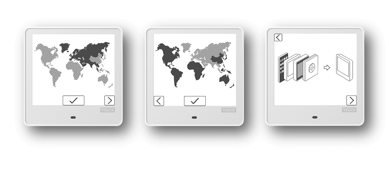 Select your region to set correct operating frequency