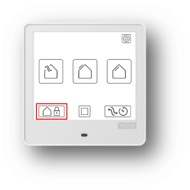 VELUX Touch - Impostazioni 